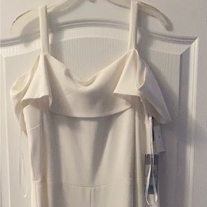 White Karl Lagerfeld jumper suit